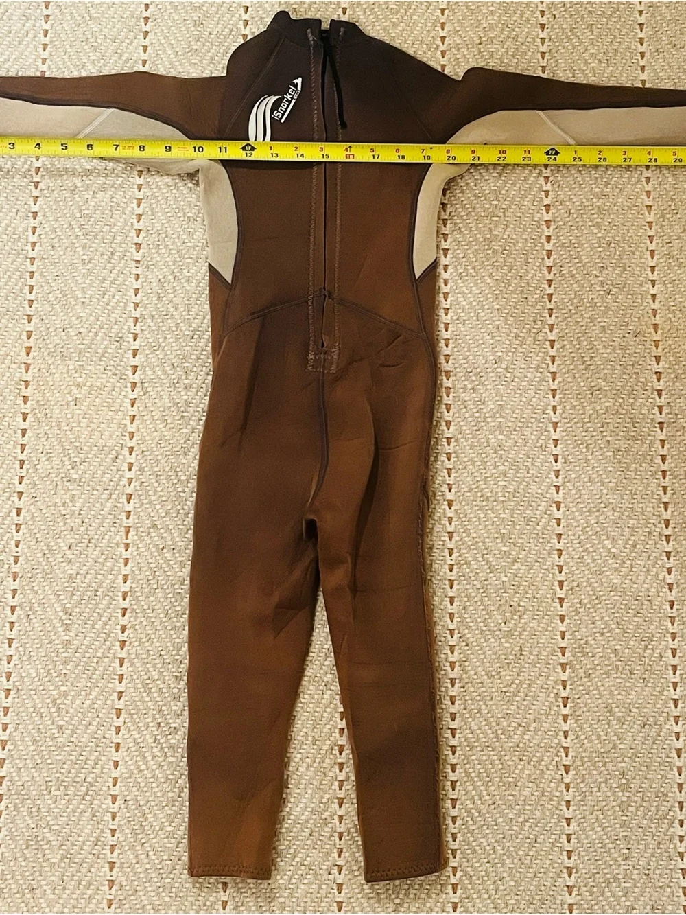 O'Neill Kids Brown and Tan One-Piece Wetsuit